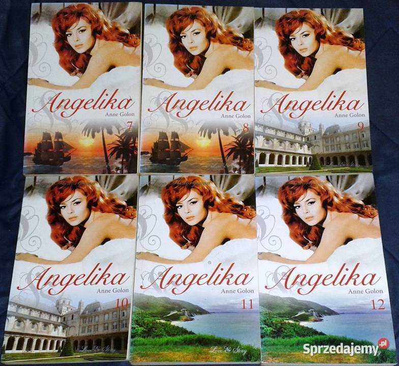 Angelika Saga historyczna 13 tomów Anne Golon Chełm