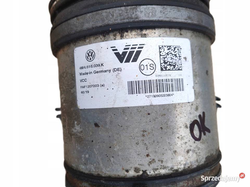 AMORTYZATOR LEWY PRZÓD AUDI Q7 Q8 VW TUAREG III Przemęt