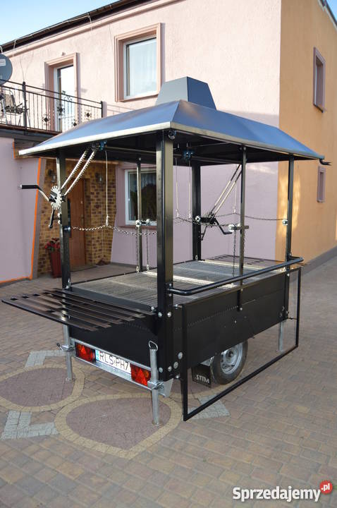 Gastronomiczny mobilny grill cateringowy Damasławek sprzedam
