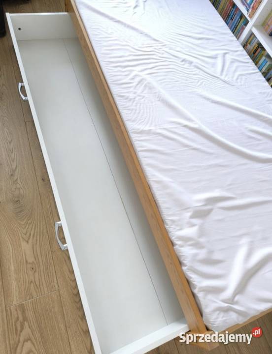 Drewniane łóżko dziecięce sosna 80x190 dolnośląskie Pęgów