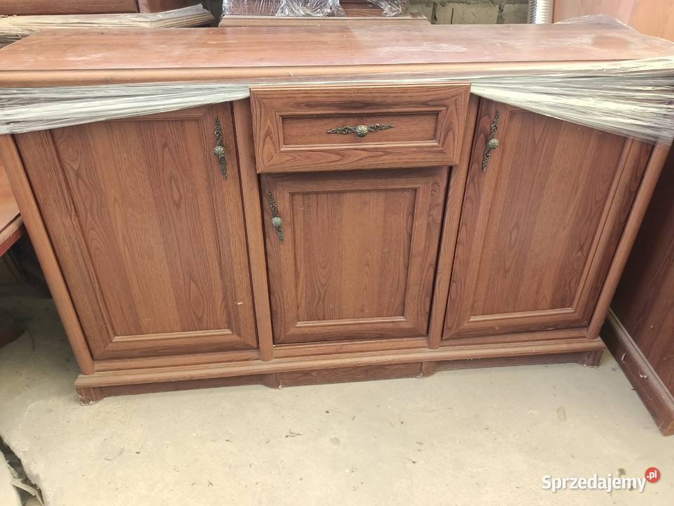 Zestaw mebli komody szafa witryna Przeźmierowo