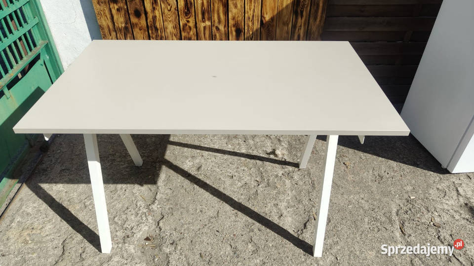 Biurko IKEA Trotten 120x70 blat beżowy Dostępne Biurka Warszawa