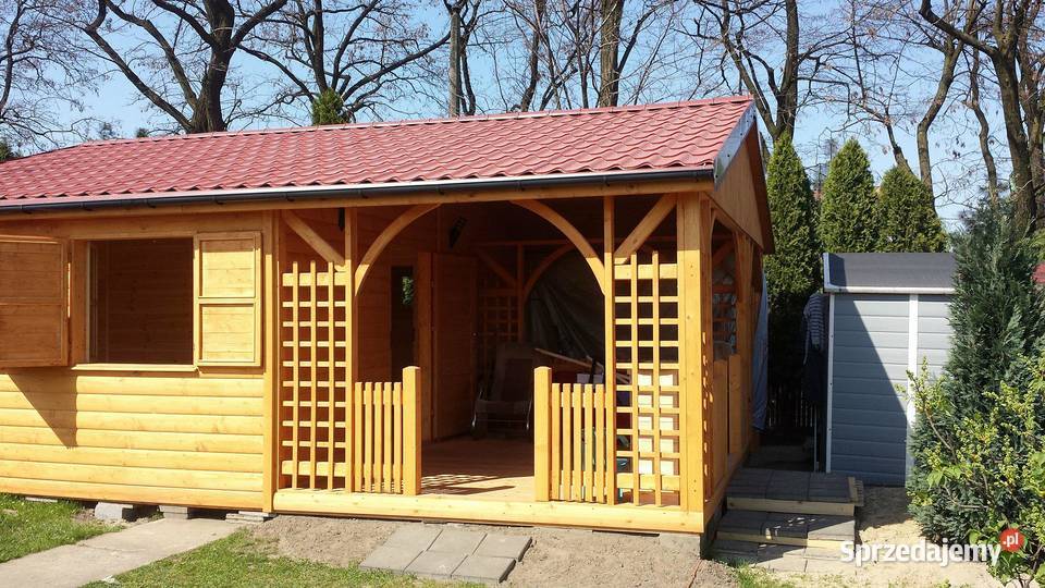 Duża altanka domek na działkę Skoczów