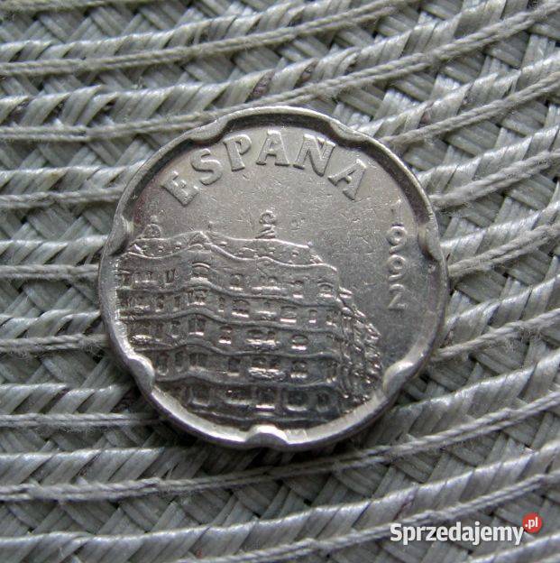 Hiszpania 50 Peset 1992r Logo Olimpijskie wielkopolskie Kalisz