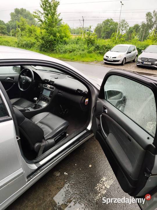 Mercedes w203 sport coupe 18 kpmpresor nieuszkodzony Mercedes-Benz Będzin sprzedam