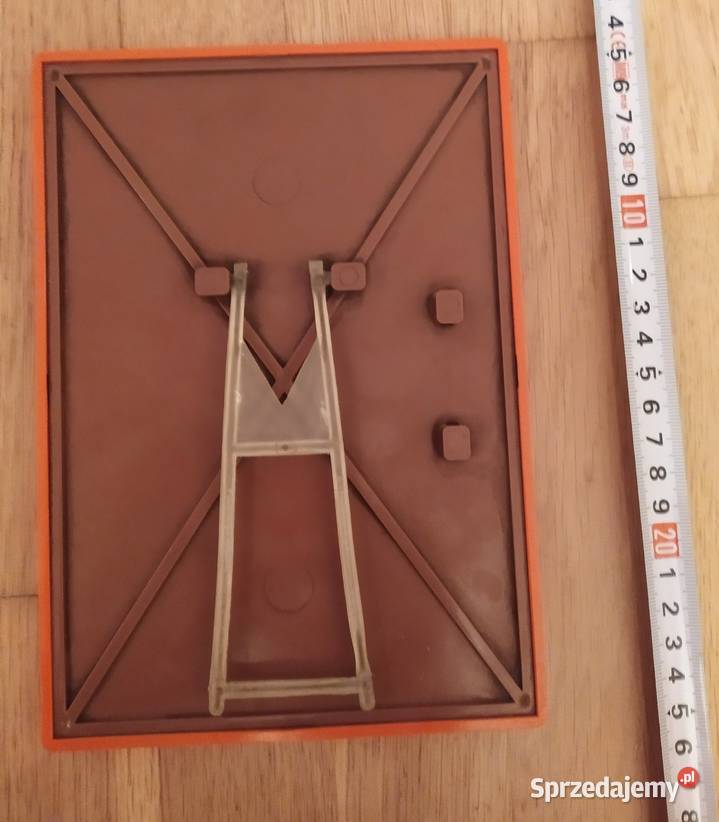 158 LUSTERKO Z PODPÓRKĄ PLASTIKOWE PRL VINTAGE Łódź