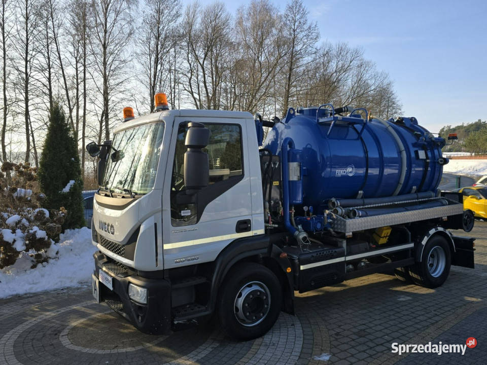 Iveco EUROCARGO 160280 Euro6 WUKO Asenizacyjny pierwszy właściciel Samochody ciężarowe Skępe