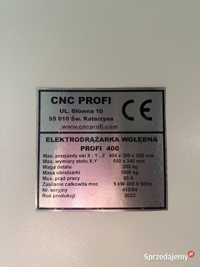 Elektrodrążarka drążarka wgłębna PROFI 400 Kąty Wrocławskie