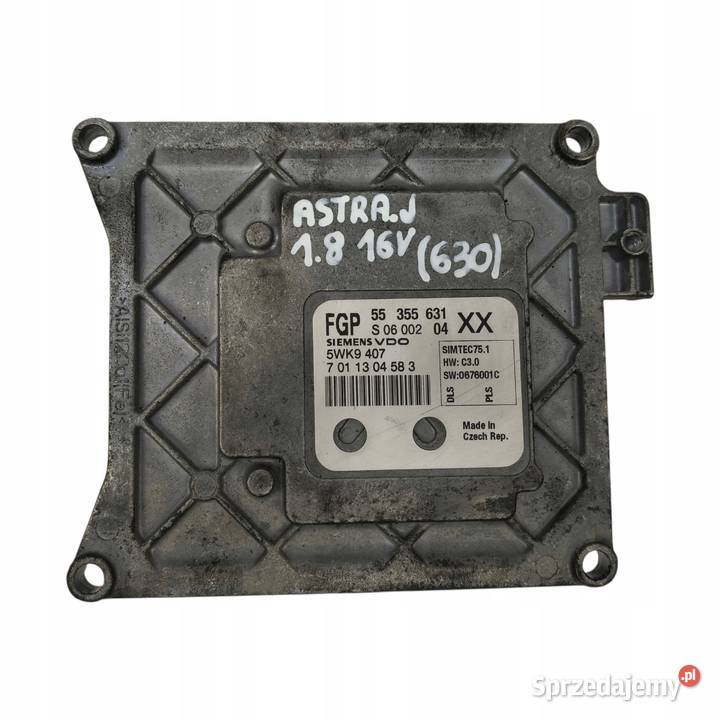 STEROWNIK SILNIKA Opel Vectra C 18 16V 55355631 Chełm