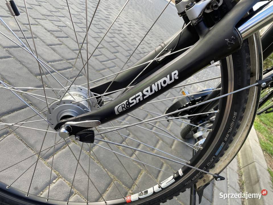 Elektryczny rower składak na bazie Unibike Kraków