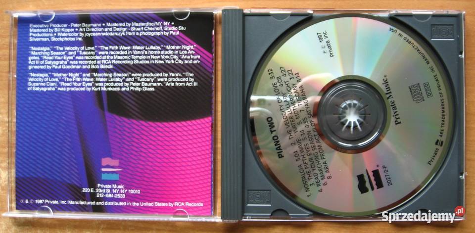 Private Music Piano Two Yanni Suzanne Ciani Kępice
