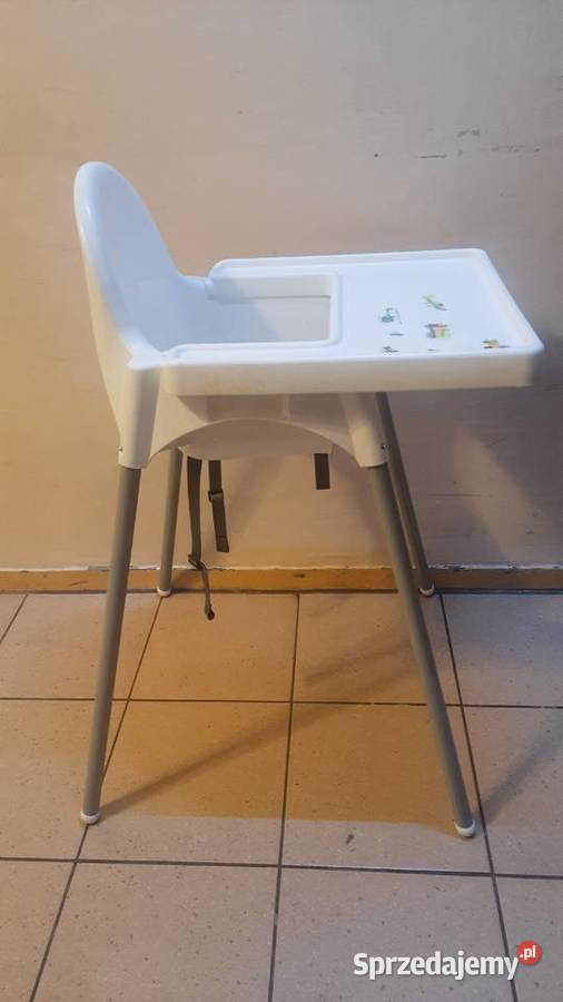 Krzesełko do karmienia dziecka biały Wrocław sprzedam