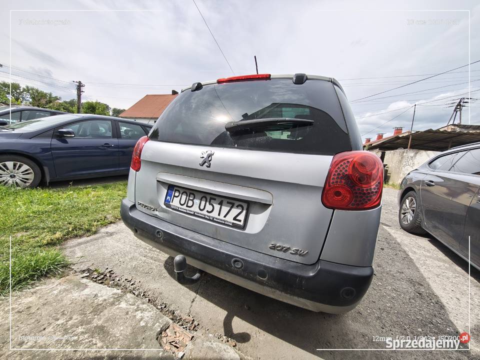 Peugeot 207 sw 2008 hak czytać opis proszę lubuskie