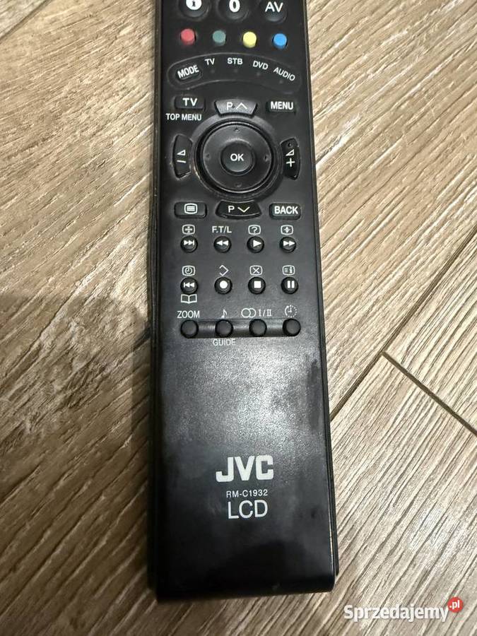 Pilot do TV STB DVD JVC oryginalny RMC1932 Piloty Sosnowiec