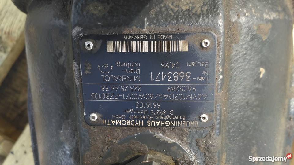 Silnik hydrauliczna Hydromatik 3683471 Kramer Kielce