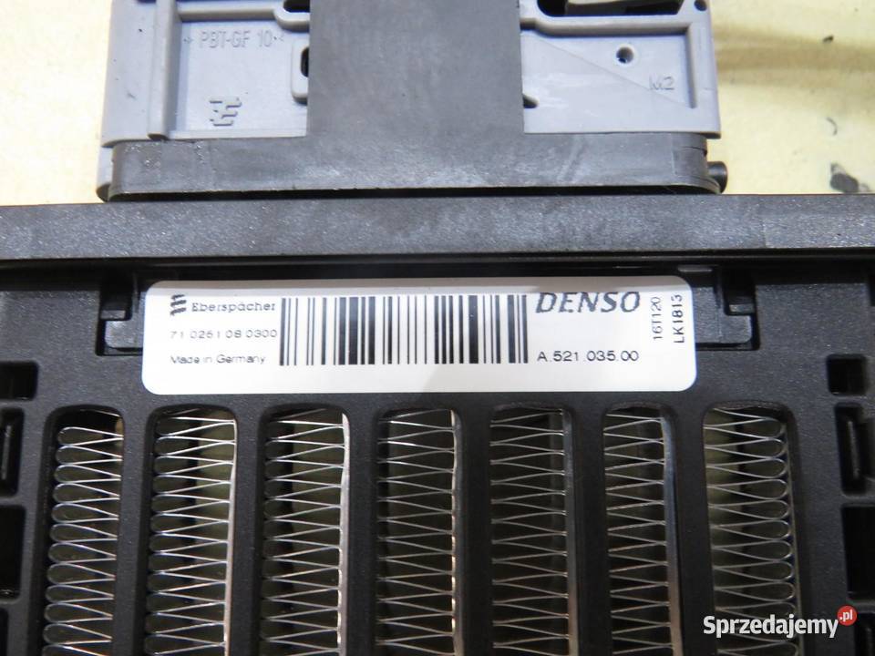 NAGRZEWNICA ELEKTRYCZNA FIAT 500X 16 MJET osobowe
