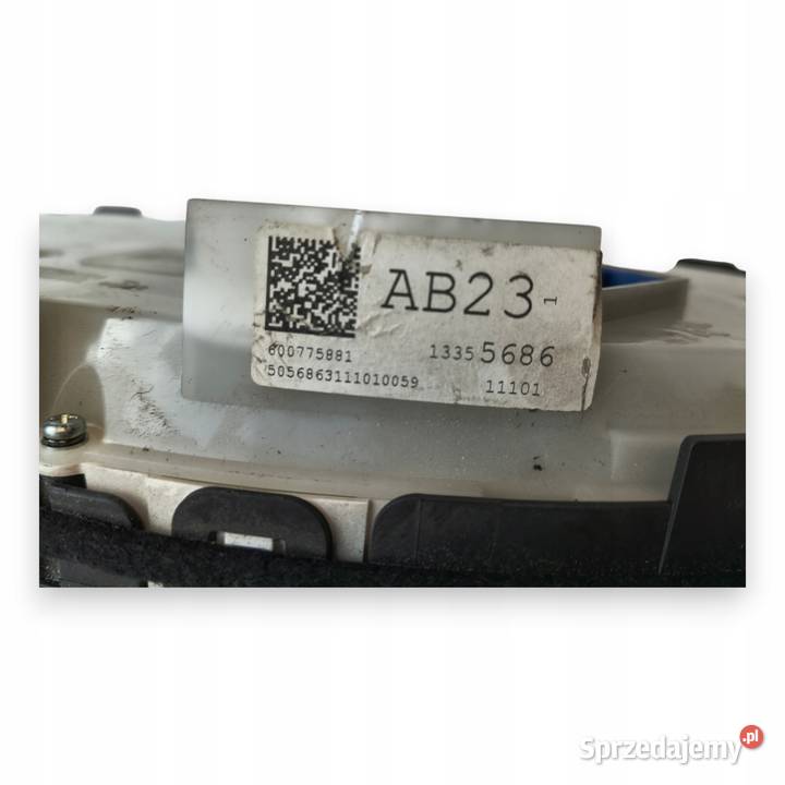 LICZNIK ZEGARY 13355686 AB23 Opel Astra J 13 Chełm sprzedam