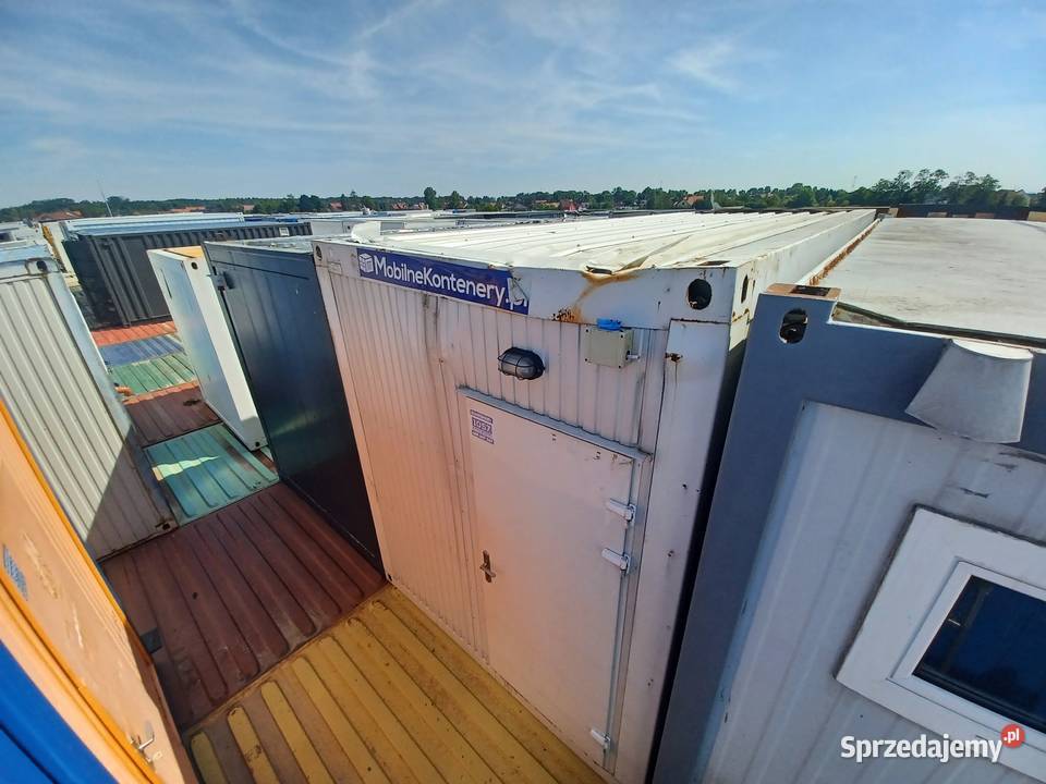 KONTENER BIUROWY SZATNIA ZAPLECZE BUDOWY Wrocław