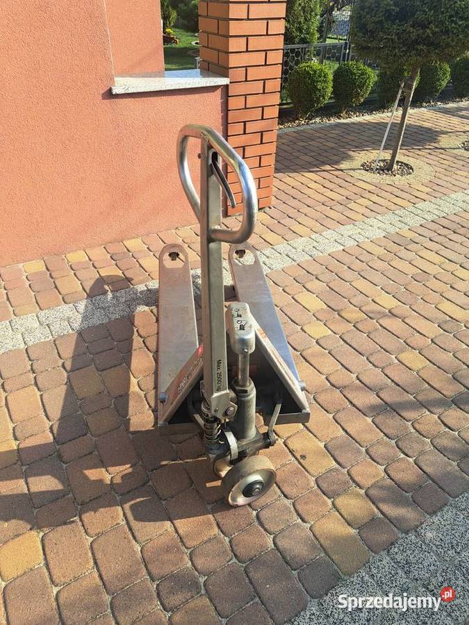 Paleciak wózek paletowy ręczny podwójne rolki Syców