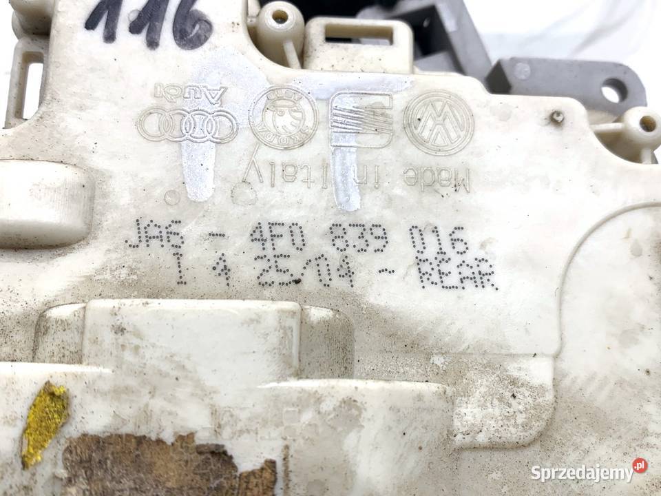 ZAMEK DRZWI PRAWY TYŁ AUDI A6 C6 Hatchback sprzedam