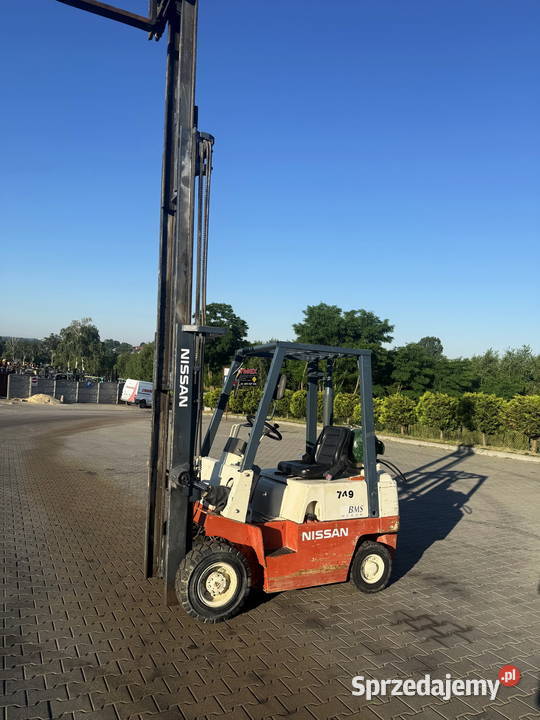 wózek widłowy NISSAN FG18 LPG 1800 Triplex 475m Działoszyn