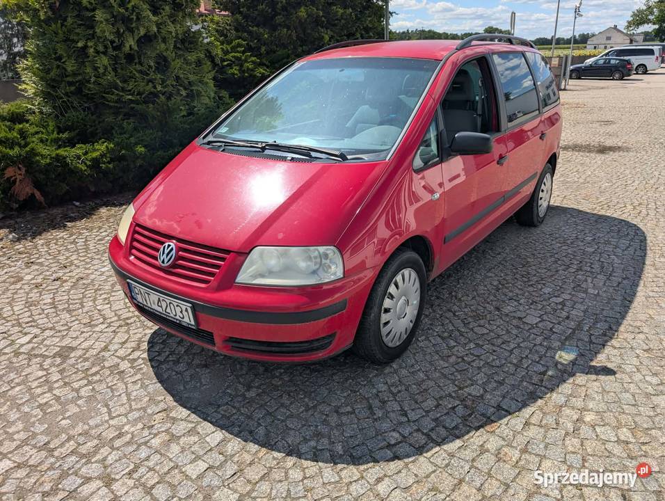 VW Sharan uszkodzony Wielichowo