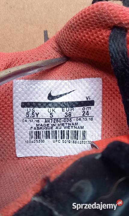 Buty sportowe Nike 38 Turfy Halówki Małkinia Górna