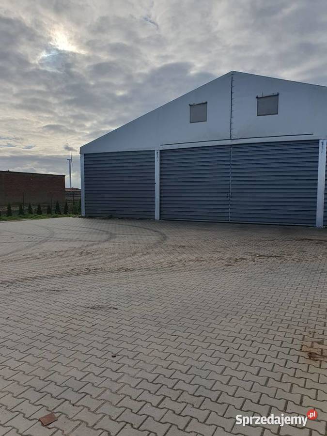 600m HalaMagazyn na wynajem Środa Wielkopolska Nieruchomości wielkopolskie Brodowo sprzedam