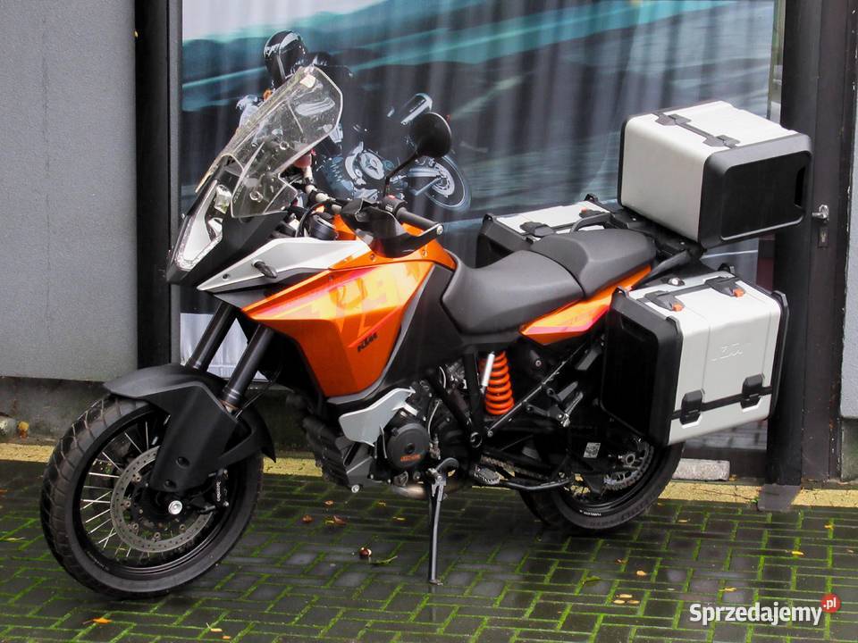 KTM 1190 Adventure LC8 2016 3 kufry kontrola bagażnik Kutno sprzedam
