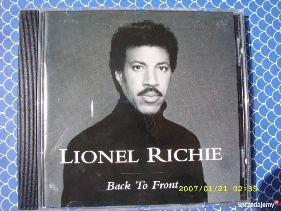 Pop CD LIONEL RICHIEBACK TO FRONT Wołów
