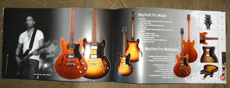 Framus Guitar Catalog katalog gitar Gitary i akcesoria pomorskie Kępice