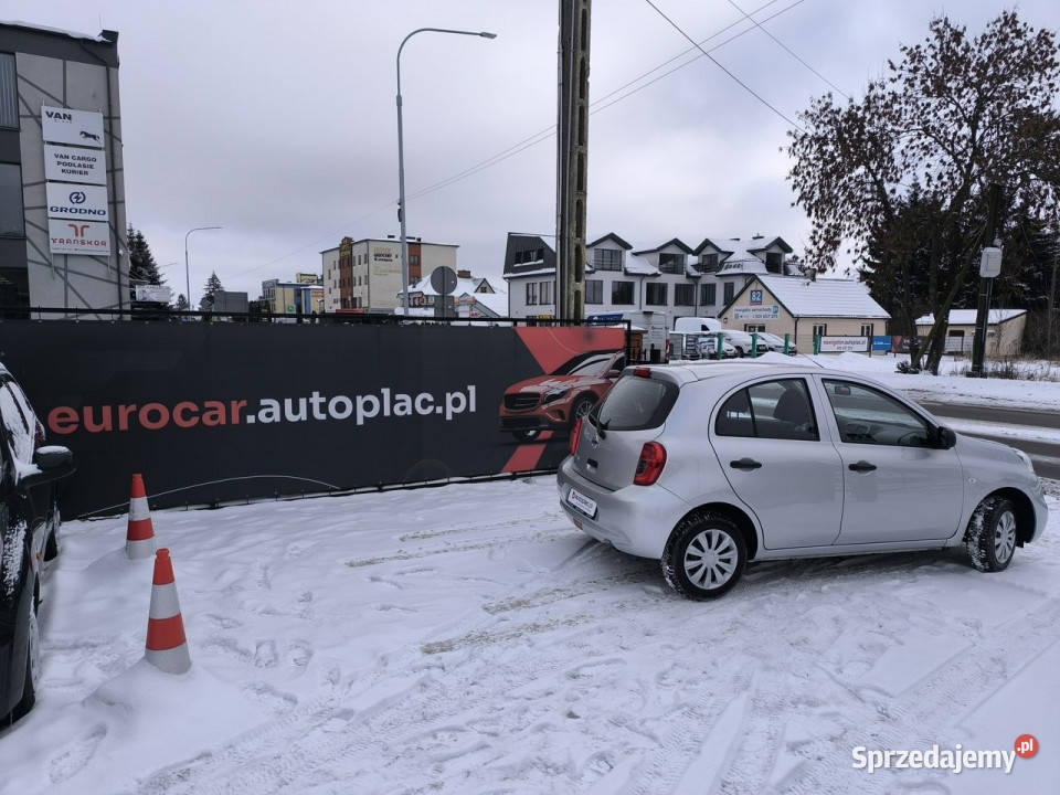Nissan Micra 12i 80 Klimatyzacja K13 20102016 VAT marża Łuków