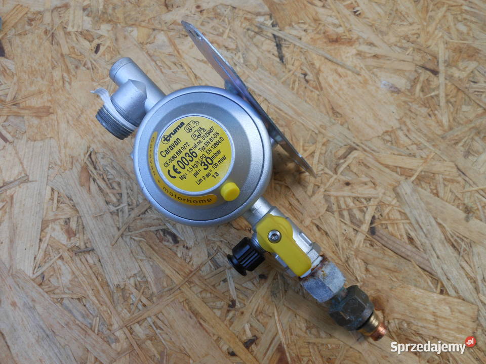 Reduktor gazu Truma Caravan 30mbar 10mm Kempingowe kujawsko-pomorskie Toruń