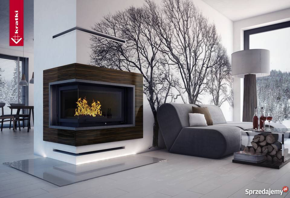 Wkład kominkowy OLIWIA 18 lewy BS DECO Piece i kominki Rabka-Zdrój