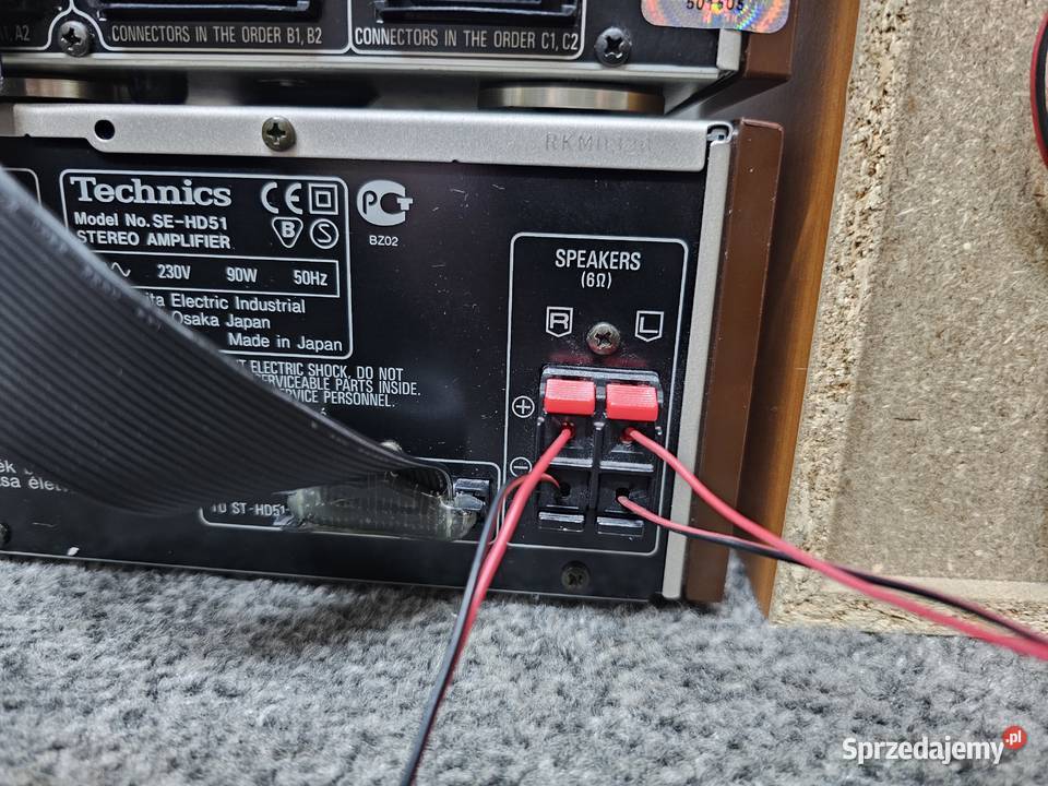 Wieża Technics HD51 kolumny pilot Kraków sprzedam