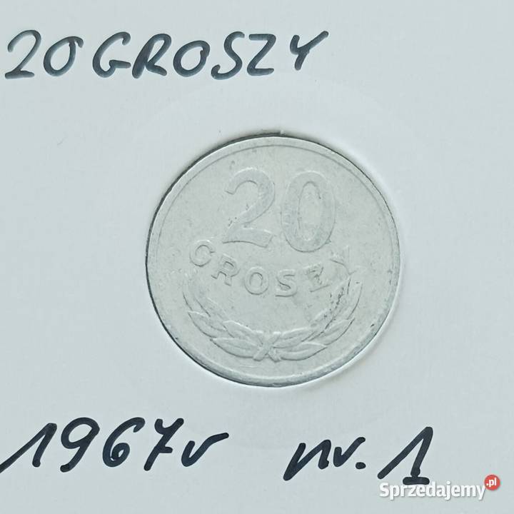 20 Groszy 1967 r 1 Super Konin sprzedam