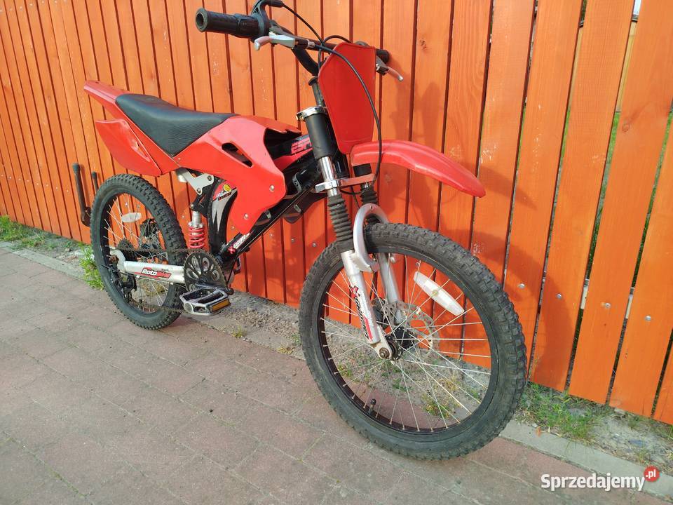Rower stylizowany na motocyklrower dziecka sprzedam