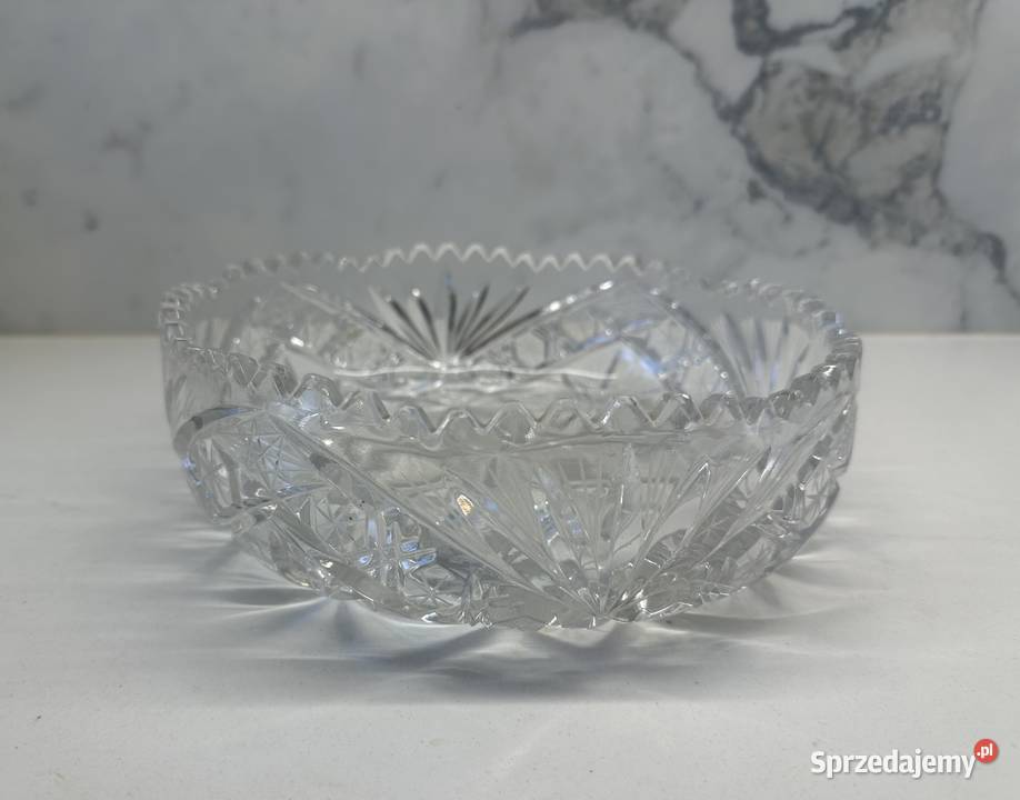 Salatera misa kryształ z lat PRLu sprzedam