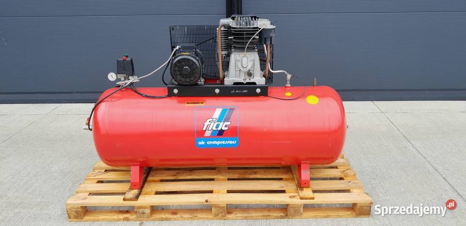 Kompresor tłokowy FIAC 500L 126 Naprawa