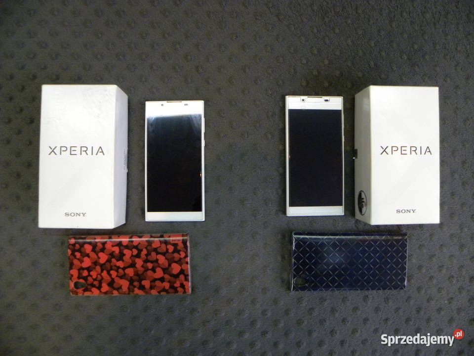 Dwa telefony Sony Xperia L1 kolor biały sprawne Legnica sprzedam