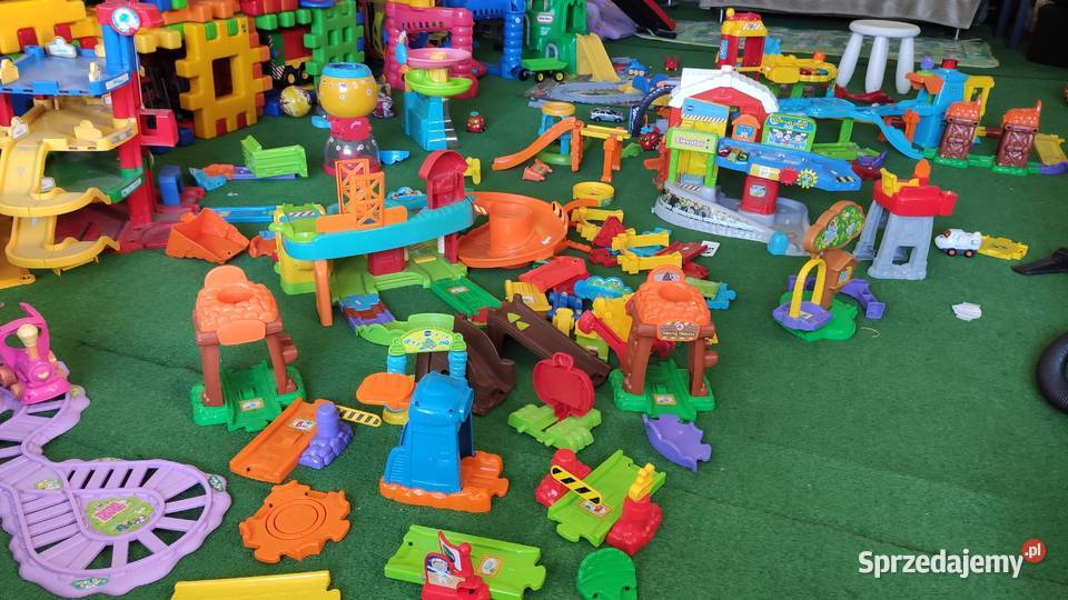 Vtech mega zestaw tory policja parking itp 3 lata+ Rzeszów sprzedam