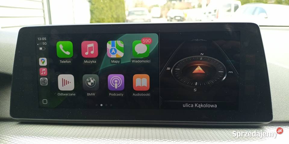 BMW aktywacja Apple CarPlay NBT EVO ID5 ID6 Mapa łódzkie Aleksandrów Łódzki sprzedam