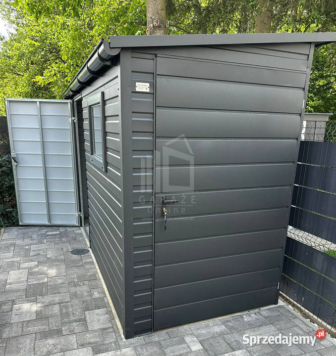 Schowek domek ogrodowy 35x12m 2x drzwi okno dach Domki narzędziowe Piła sprzedam