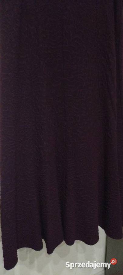Spódnica damska w kolorze bordowym lubelskie Lublin