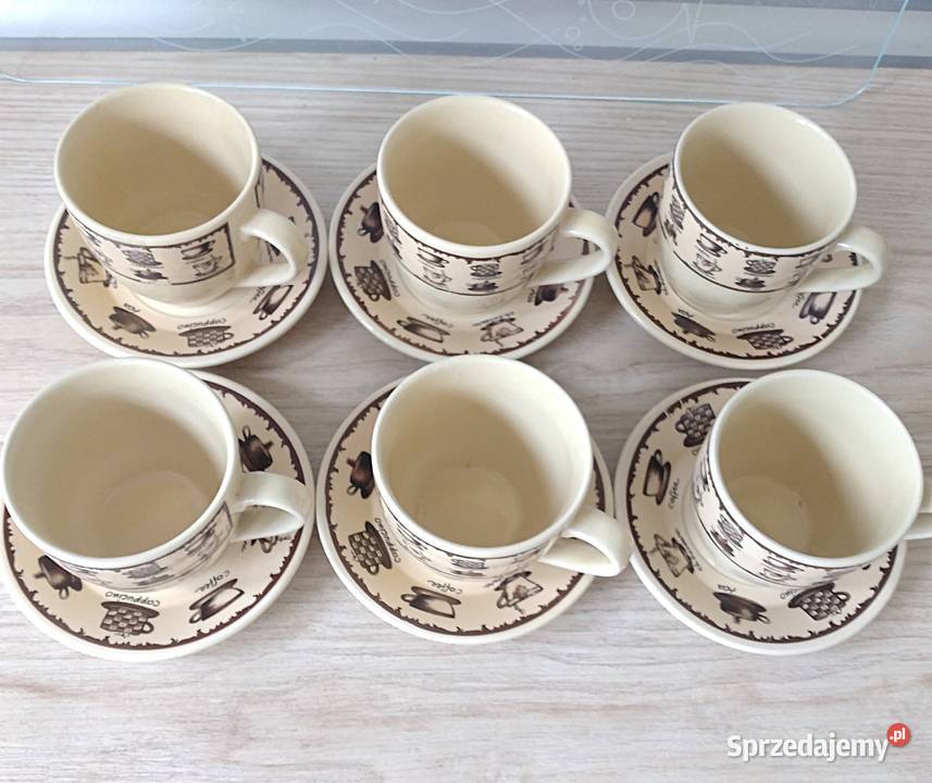 zestaw do kawyfiliżanki Bukowno