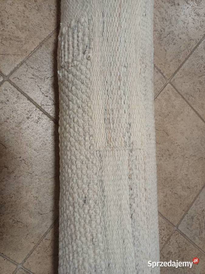 Nowy dywan wełniany BRONDEN beżowy