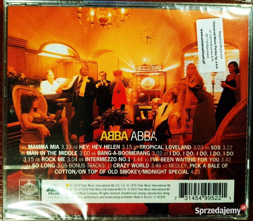 Sprzedam Album Cd Abba The Visitors CD Katowice