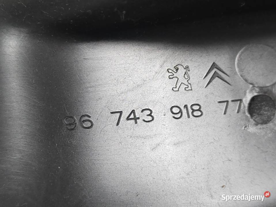 Ramka Osłona Panelu Nawiewu Peugeot 301 CElysee osobowe wielkopolskie Pleszew