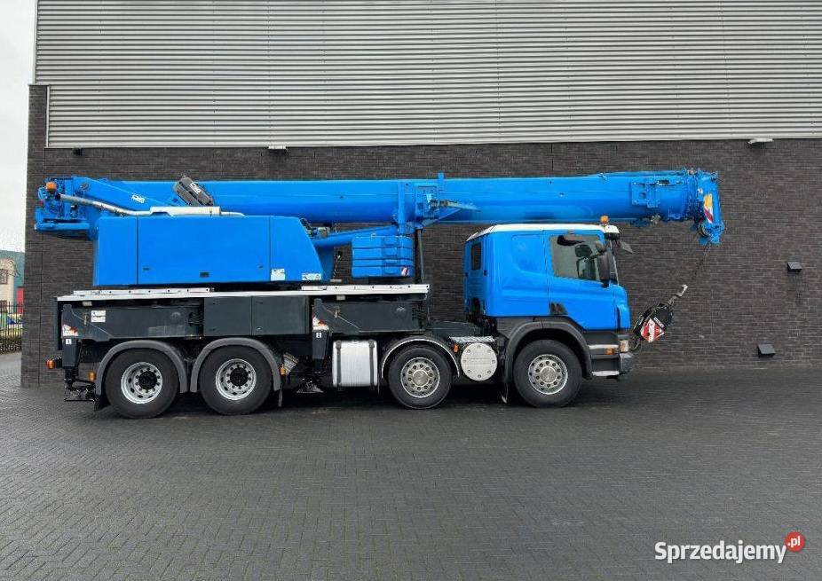 Dzwig samochodowy Liebherr Scania Rok produkcji 2008 Warszawa sprzedam