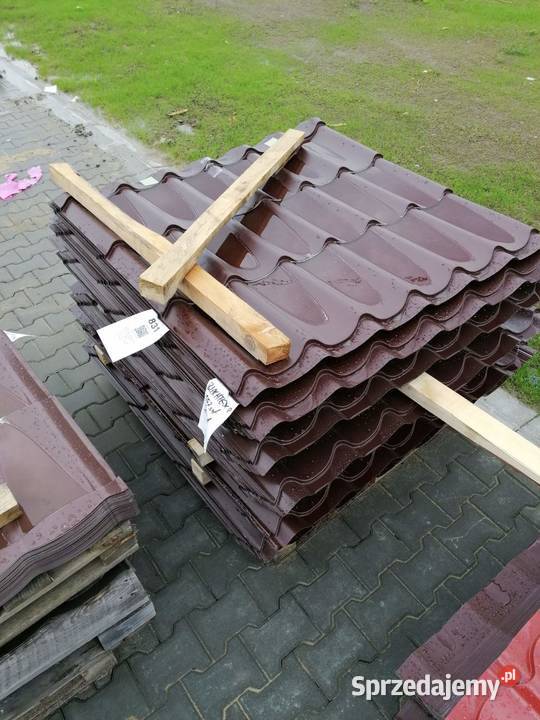 Blachodachówka BRĄZ Mieszane kolory w paczce Materiały budowlane Rzeszów